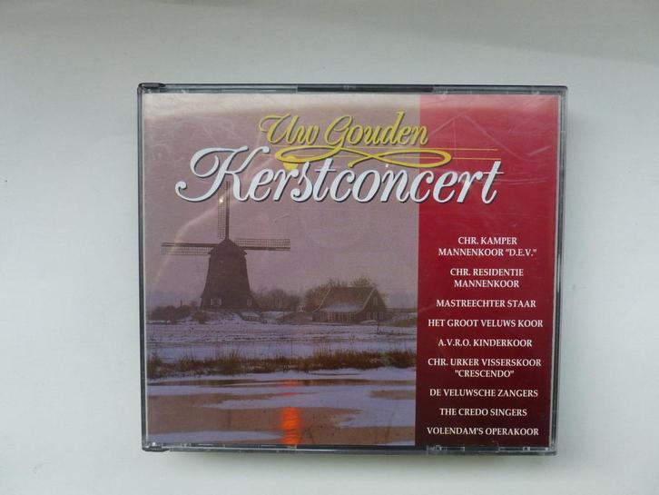 Uw Gouden Kerstconcert (2 CD), Cd's en Dvd's, Cd's | Kerst en Sinterklaas, Zo goed als nieuw, Verzenden