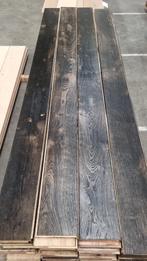 Restpartij 65 m2 eiken multiplank, behandeld, Doe-het-zelf en Verbouw, Hout en Planken, Ophalen, Minder dan 25 mm, Eiken, Zo goed als nieuw