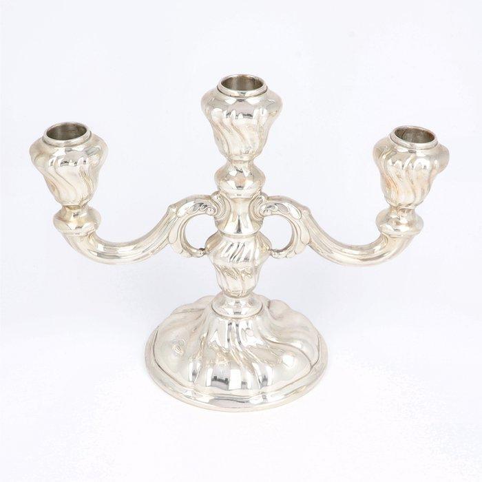 Gebrüder Kühn - Kandelaar - .925 zilver, Antiek en Kunst, Antiek | Goud en Zilver