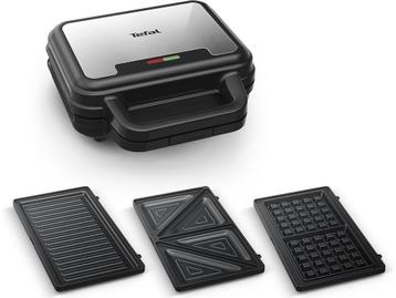 Tefal UltraCompact 3in1 SW383D - Wafel-, Tosti-ijzer & beschikbaar voor biedingen