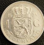 Nederlandse zilveren Gulden 1954