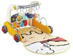 Eco Toys Geel 3-in-1 Speelkleed en Loopwagen HC623155, Kinderen en Baby's, Verzenden, Nieuw