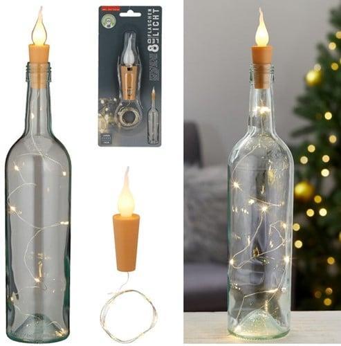 Flessenkurk Kunststof Kaars micro-LED flesstop lampjes, Hobby en Vrije tijd, Knutselen, Nieuw, Ophalen of Verzenden