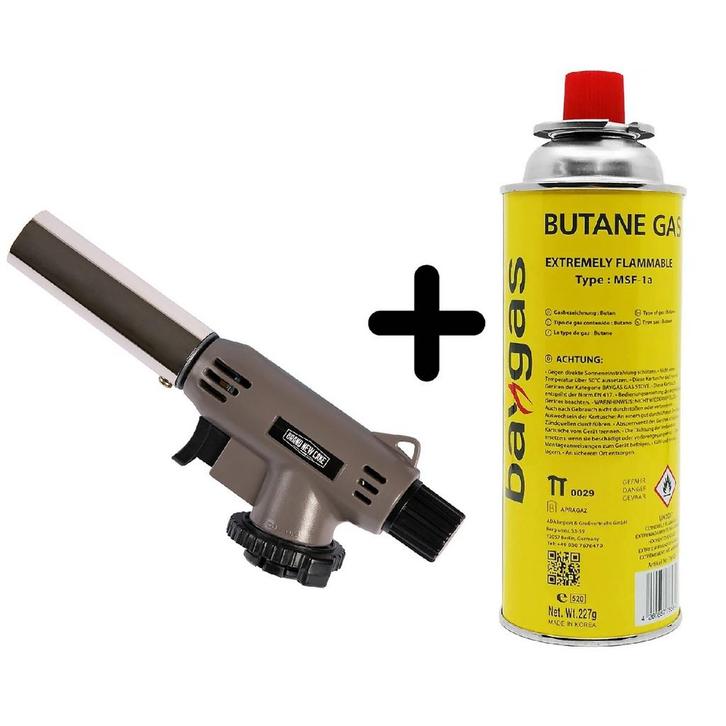 BrandNewCake Creme Brulee Brander (Koksbrander) + Gasbus, Hobby en Vrije tijd, Taarten en Cupcakes maken, Nieuw, Verzenden