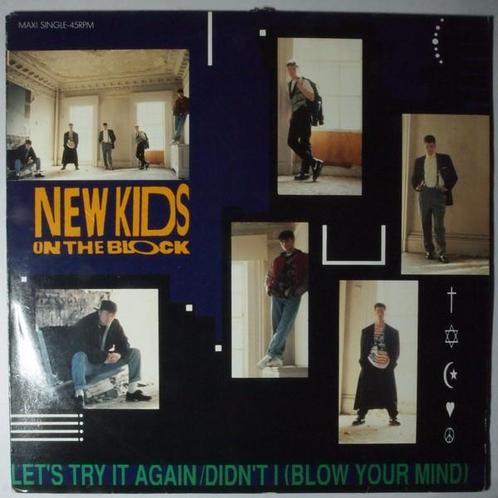 New Kids On The Block - Lets try it again - 12, Cd's en Dvd's, Vinyl Singles, Maxi-single, Gebruikt, 12 inch, Pop