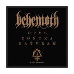 Behemoth - Opus Contra Natvram - Patch officiële merchandise, Nieuw, Ophalen of Verzenden, Kleding
