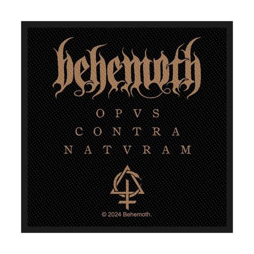 Behemoth - Opus Contra Natvram - Patch officiële merchandise, Verzamelen, Muziek, Artiesten en Beroemdheden, Kleding, Nieuw, Ophalen of Verzenden