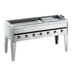 GGM Gastro | UBERT | Bak-/ grillplaat - 66 kW - 1 plank |, Verzenden, Nieuw