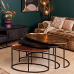 Salontafel Raley | 100 cm | Set van 3, Ophalen of Verzenden, Nieuw