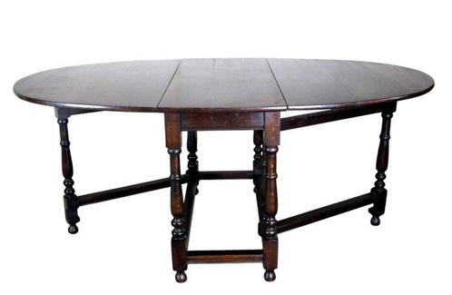 Hangoortafel - Eik, Antiek en Kunst, Curiosa en Brocante