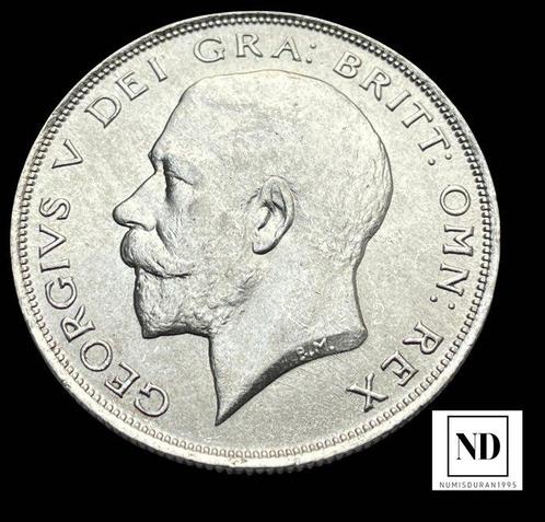 Verenigd Koninkrijk. George V. 1/2 Crown 1924 - Reino Unido, Postzegels en Munten, Munten | Europa | Niet-Euromunten