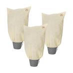 Plantenbeschermingshoes Set van 3 Beige 1x0,8m (Tuinieren), Tuin en Terras, Verzenden, Nieuw