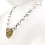 Ketting - 18 karaat Geel goud - 7.70ct. tw. Diamant