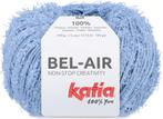 Katia Bel-Air - 57 hemelsblauw - Viscose Fantasiegaren, Hobby en Vrije tijd, Breien en Haken, Ophalen of Verzenden, Nieuw