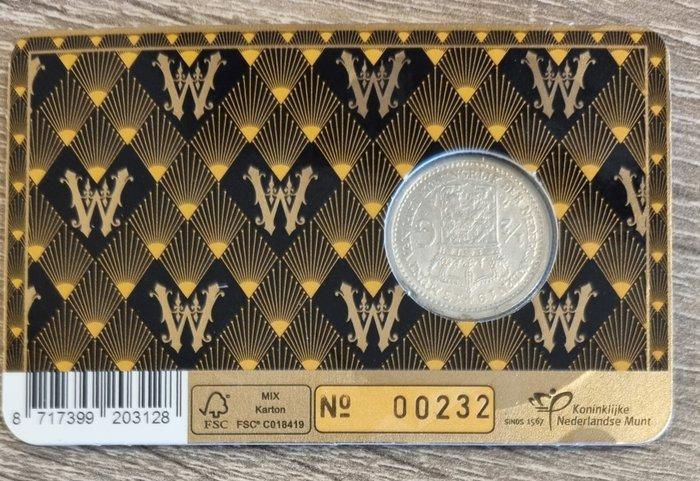 Nederland. 1913 / Historische coincard zilveren ½ Gulden, Postzegels en Munten, Munten | Nederland