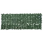 Balkonscherm met Bladeren - OP=OP - Tuin Decoratie!, Tuin en Terras, Tuinschermen, Kunststof, Nieuw, Ophalen of Verzenden, 200 cm of meer