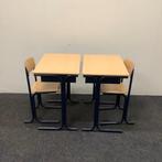 Complete school set van 42 stuks tafels + stoelen (stip, Huis en Inrichting, Stoelen, Gebruikt, Ophalen of Verzenden, Eén, Hout