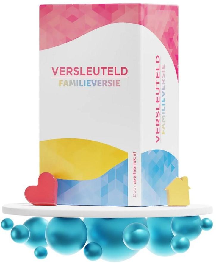 Versleuteld - Familieversie | Spelfabriek -, Hobby en Vrije tijd, Gezelschapsspellen | Bordspellen, Nieuw, Verzenden