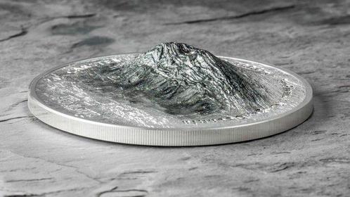 Cookeilanden. 25 Dollars 2022 MT Vinson 7 Summits 5 Oz,, Postzegels en Munten, Munten | Europa | Niet-Euromunten