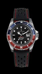 Tecnotempo - Automatic - Diver 300M UnderSea - leather, Nieuw