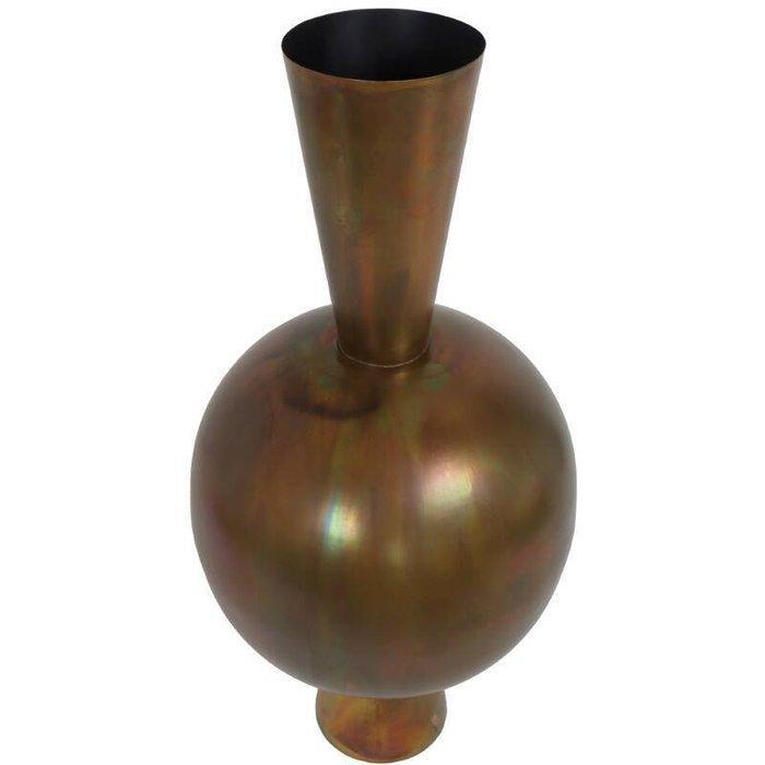 Vaas - IJzer, Metaal - Design - 85 cm, Antiek en Kunst, Kunst | Designobjecten