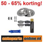 Remschijven + Remblokken Nissan 100 Nx achterzijde, Verzenden, Nieuw, Nissan
