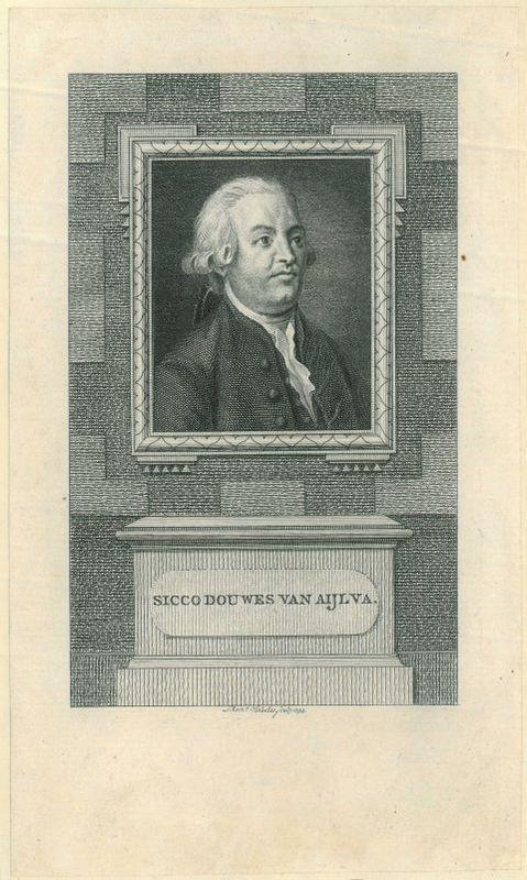 Portrait of Sicco Douwe van Aylva, Antiek en Kunst, Kunst | Etsen en Gravures