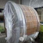 Thermowood hottub met SPA-systeem en Thermodeck, Tuin en Terras, Ophalen of Verzenden, Nieuw