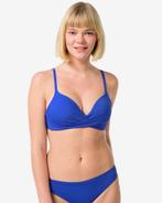 HEMA Dames 3-in-1 bikinitop blauw, Verzenden, Nieuw