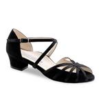 Werner Kern Rikke Dames Dansschoenen zwart met kruisbandje e, Verzenden, Nieuw