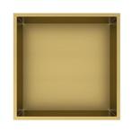 Inbouwnis Best Design Kaya 30.5x30.5x7 cm Mat Goud, Ophalen of Verzenden, Nieuw, Bad