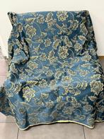 Koninklijke elegantie in goud en blauw - Meubelstof - 2.7 m