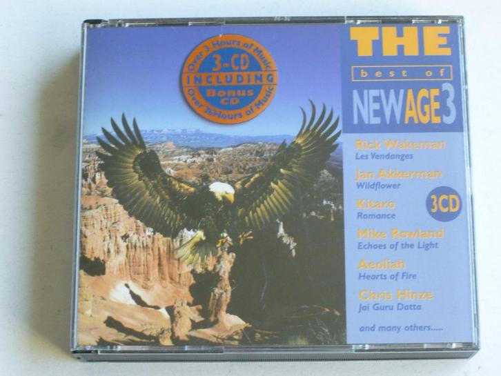 The Best New Age 3 (3 CD) 1997, Cd's en Dvd's, Cd's | Meditatie en Spiritualiteit, Zo goed als nieuw, Verzenden