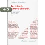 Fockema Andreaes Juridisch Woordenboek 9789001202873, Verzenden, Zo goed als nieuw, R.D.J. van Caspel