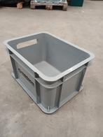 Stapelbak 395x295x220 mm, PP, grijs, gebruikt, Ophalen of Verzenden, Gebruikt, Bak of Kist