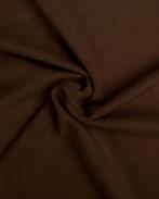 Scuba Imitatieleder Suède Donker Bruin, Hobby en Vrije tijd, Stoffen en Lappen, Nieuw, Bruin