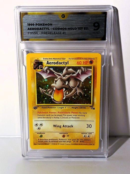 Pokémon - 1 Graded card - Aerodactyl - GG 9 - WOTC - Fossil, Hobby en Vrije tijd, Verzamelkaartspellen | Pokémon