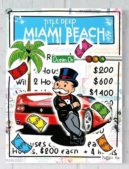 Louis Michel Krüger - Miami Beach Title Deed, Antiek en Kunst, Kunst | Designobjecten