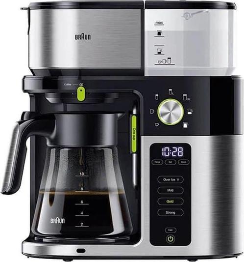Braun Multiserve Koffiezetapparaat KF 9050 BK, Witgoed en Apparatuur, Koffiezetapparaten, Gebruikt, Ophalen of Verzenden