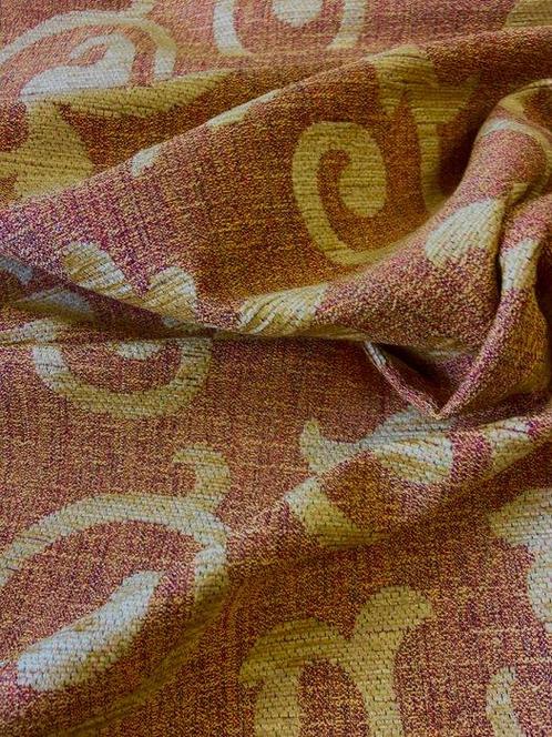 Prachtig zacht en duurzaam weefsel met damasquinés in, Antiek en Kunst, Antiek | Kleden en Textiel