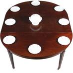 Coulissetafel met een inleg blad maar geschikt voor meedere, Ophalen of Verzenden