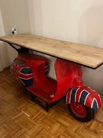 Tafel - Mangohout, aluminium, ijzer, Antiek en Kunst