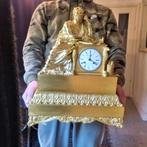 Figurale pendule Louis Philippe - Verguld brons - 1830 -, Antiek en Kunst