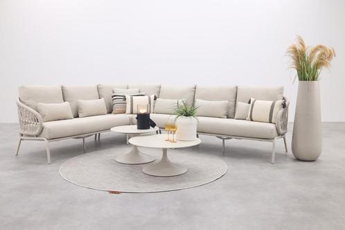 Suns Tosca/Nova loungeset - Rope/Zand, Tuin en Terras, Tuinsets en Loungesets, Loungeset, Nieuw, Overige materialen, Verzenden
