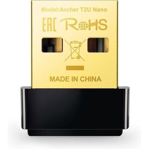 TP-Link Archer T2U Nano - Mini wifi-adapter - WiFi 5, Computers en Software, Overige Computers en Software, Zo goed als nieuw