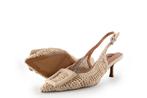 Bibi Lou Slingbacks in maat 38 Beige, Verzenden, Beige, Bibi Lou, Zo goed als nieuw