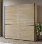 Kledingkast Vienna - Naturel - 2-Deurs, Huis en Inrichting, Kasten | Kledingkasten, Verzenden, Nieuw