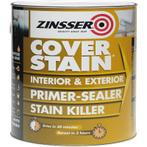 Rust oleum zinsser cover stain 1 liter, wit, Nieuw, Verzenden