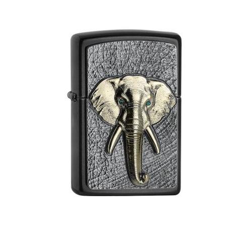 Zippo Elephant Tri-Colour - Zippo Regular - Alle Zippo's, Verzamelen, Rookartikelen, Aanstekers en Luciferdoosjes, Aansteker, Nieuw