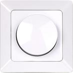 LED Dimmer - Aigi - Inbouw - Enkel Knop - 3-60W - Incl., Doe-het-zelf en Verbouw, Elektra en Kabels, Ophalen of Verzenden, Nieuw